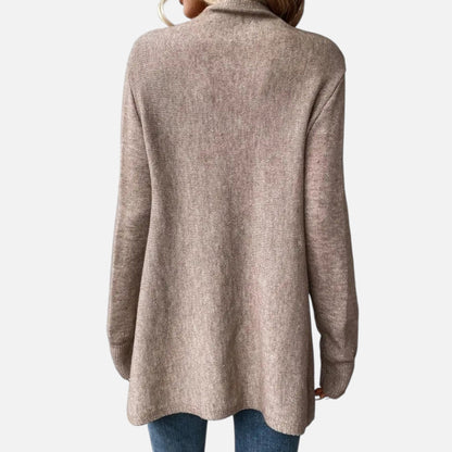 Stellora | Damen Fransen-Pullover mit V-Ausschnitt – Stylischer Strickpullover mit Tassel-Details für Herbst & Winter