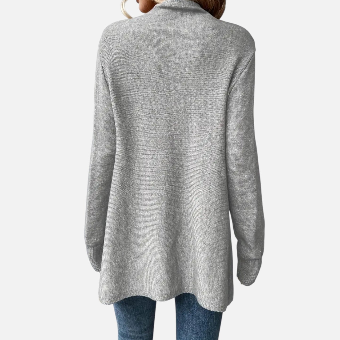 Stellora | Damen Fransen-Pullover mit V-Ausschnitt – Stylischer Strickpullover mit Tassel-Details für Herbst & Winter