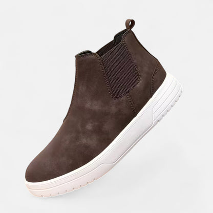Isaac | Herren Chelsea Boots mit elastischen Seitenteilen – Stilvolle Vintage Ankle Boots aus Lederoptik