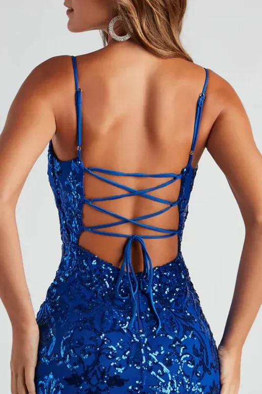Glitzerndes Mini-Abendkleid | Figurbetont & Glamourös