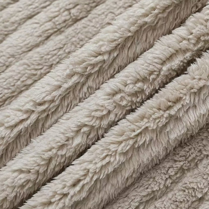 Talwina | Damen Casual Jacke aus Plüsch – Dicke, warme Jacke mit Reverskragen & Solider Farbe