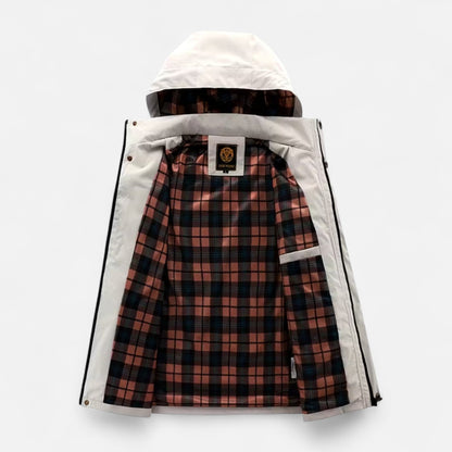 Kieran | Herren Hooded Windbreaker – Leichte Outdoor Jacke mit Kapuze