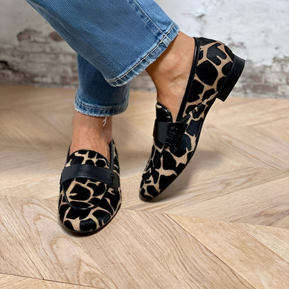 Damen Loafer – Elegante Mokassins mit modernem Musterdesign
