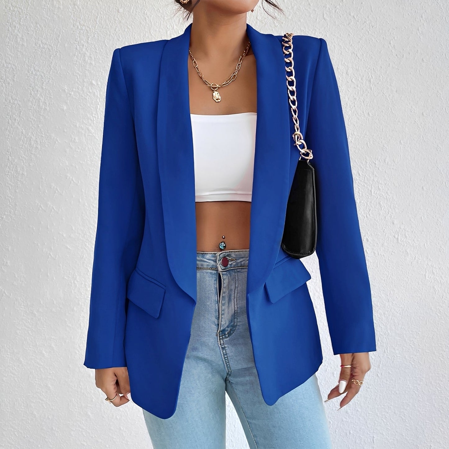 Damenblazer mit taillierter Passform – Eleganter Blazer für Büro, Alltag und vielseitige Outfits