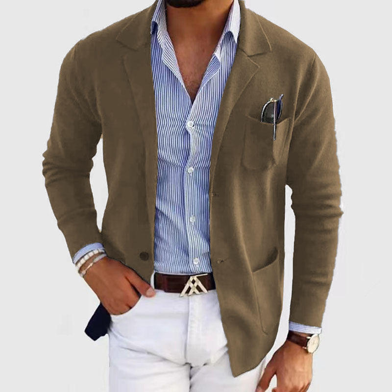 Leinenblazer mit Reverskragen – Modern, Leicht & Vielseitig