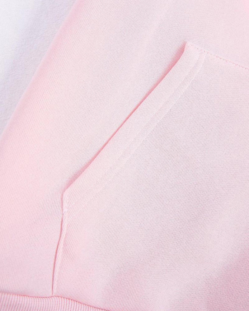 Charisse | Damen Hoodie mit Knopfleiste, Kordelzug & Kängurutaschen