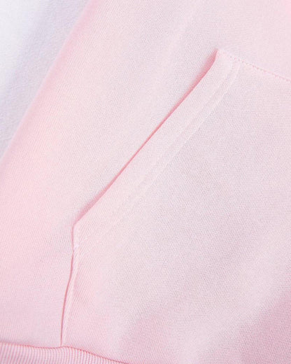 Charisse | Damen Hoodie mit Knopfleiste, Kordelzug & Kängurutaschen