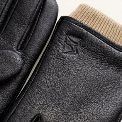 Klassische Herren Winterhandschuhe mit Bündchen – Warm, Komfortabel & Zeitlos