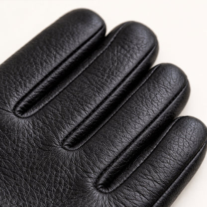 Klassische Herren Winterhandschuhe mit Bündchen – Warm, Komfortabel & Zeitlos