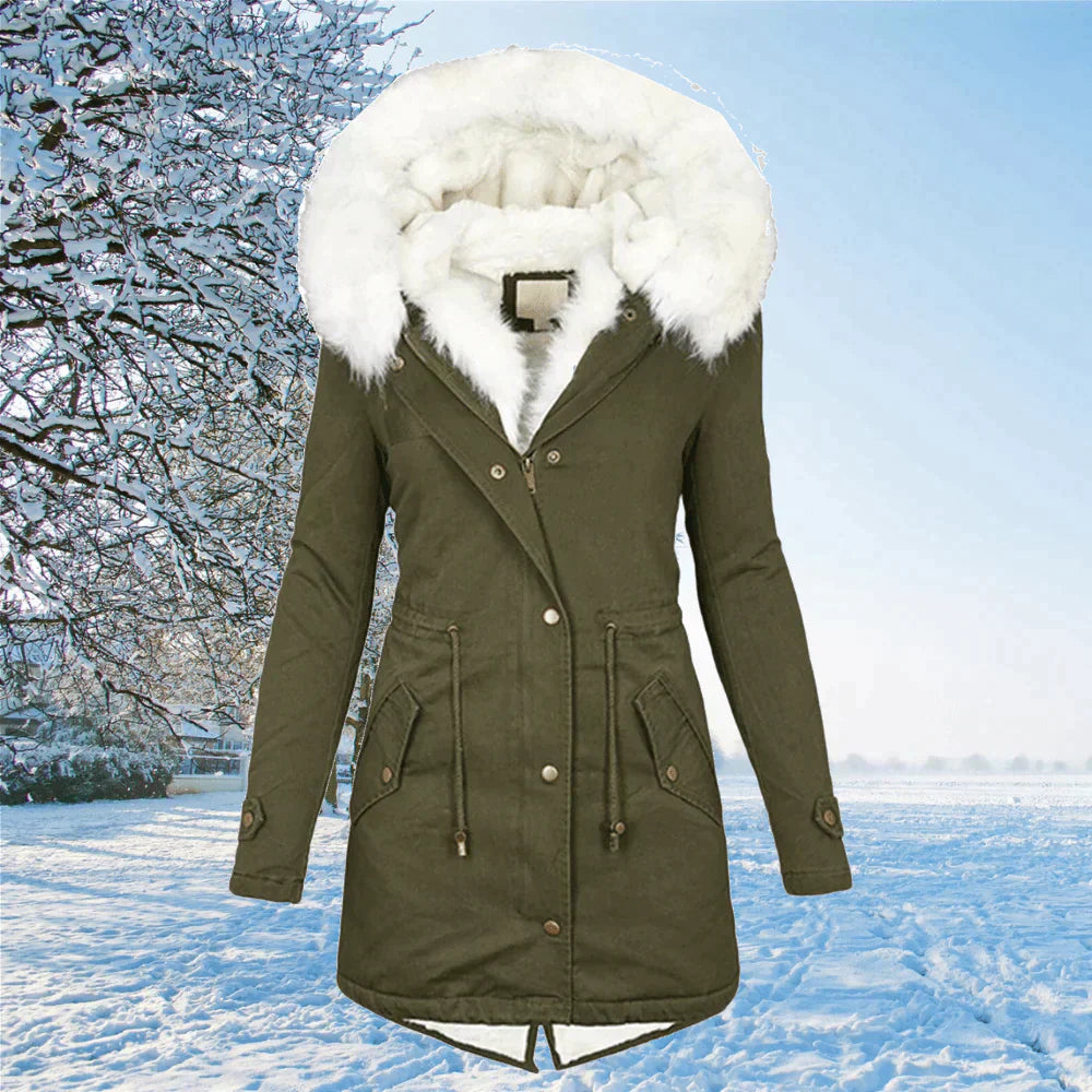 Damen Winterparka gefüttert | Warm & Stylisch für die Stadt