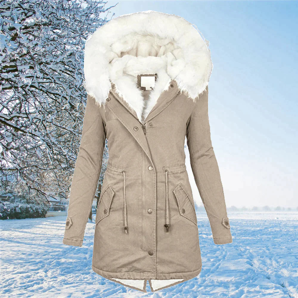 Damen Winterparka gefüttert | Warm & Stylisch für die Stadt