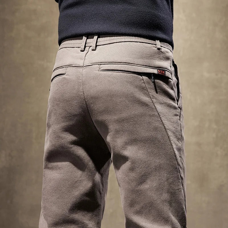 Wexford | Herren Cordhose mit Fleece-Futter Slim Fit & Warm Casual Style