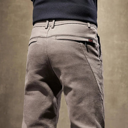 Wexford | Herren Cordhose mit Fleece-Futter Slim Fit & Warm Casual Style