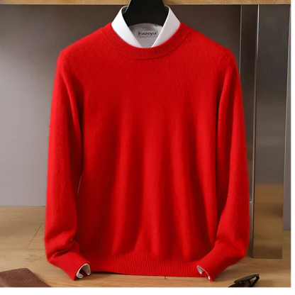 Herren Kaschmirpullover Rundhals | Klassischer Komfort für jeden Anlass