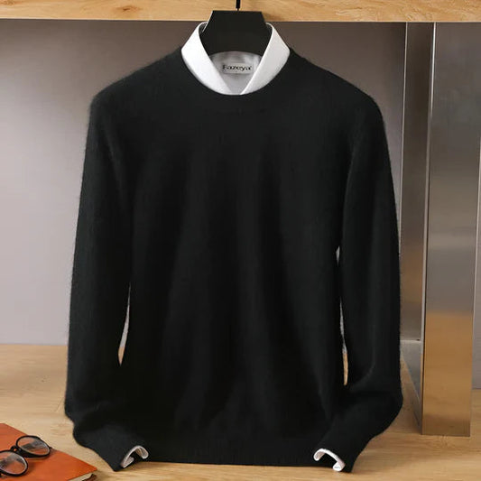 Herren Kaschmirpullover Rundhals | Klassischer Komfort für jeden Anlass